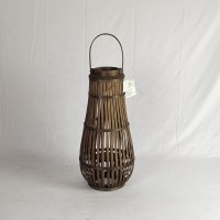 WOVEN LANTERN , CANDLE HOLDER