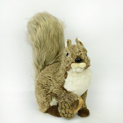 handmade creative artificial animal crafts home use decorative squirrel craft